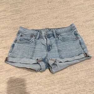 American Eagle Outfitters Light Blue Jean Shorts